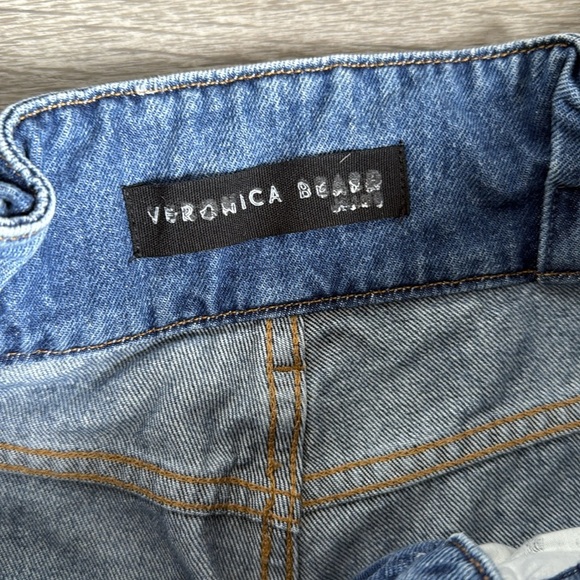 Veronica Beard Addie Paperbag Waist Tapered Jeans 30 - Picture 9 of 13